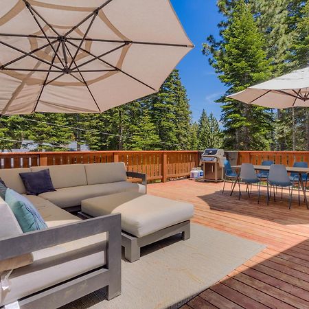 Modern 3Br Tahoe Cabin With Hot Tub Tahoe City Exterior foto